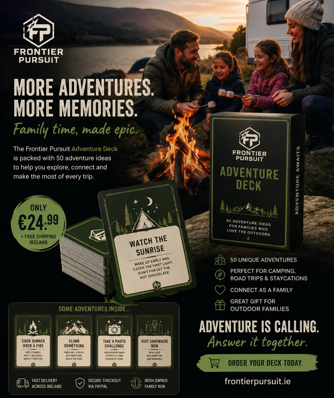 Family Adventure Deck promotional concept