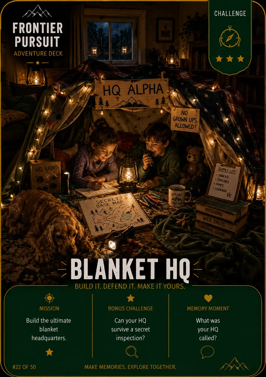 Blanket HQ adventure card