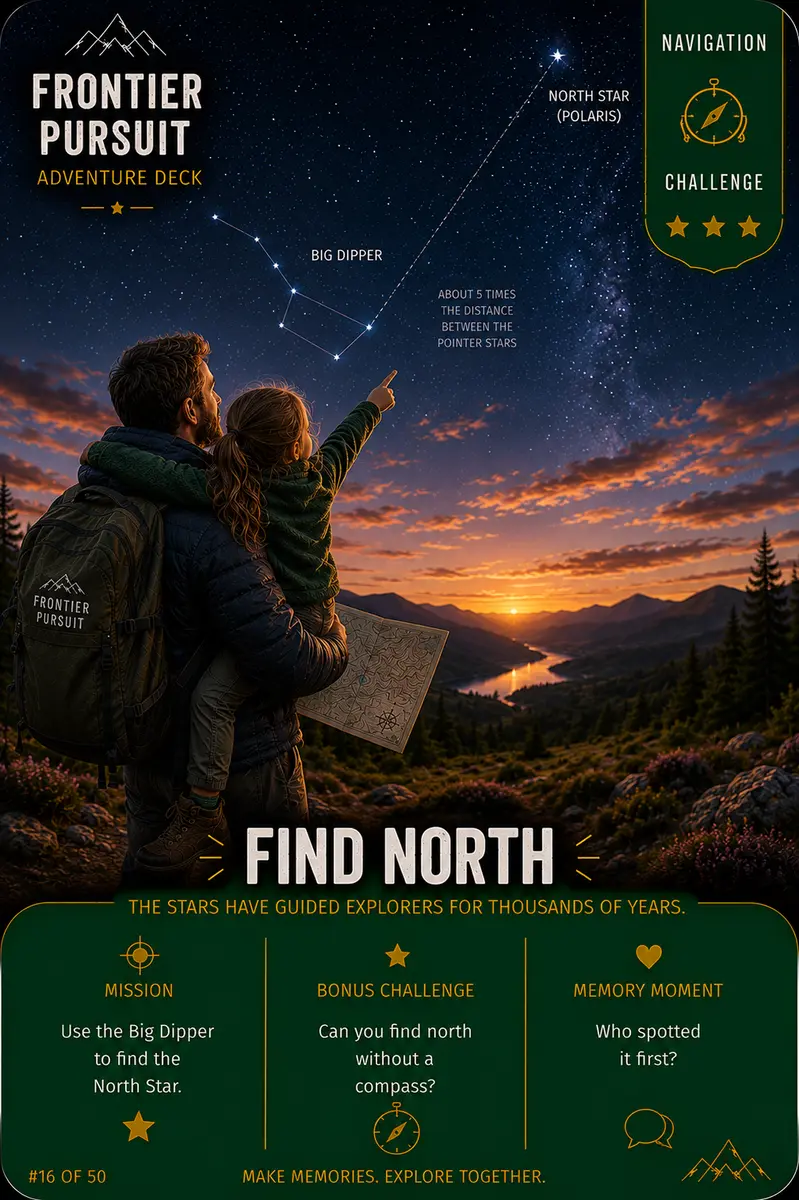 Find North adventure card