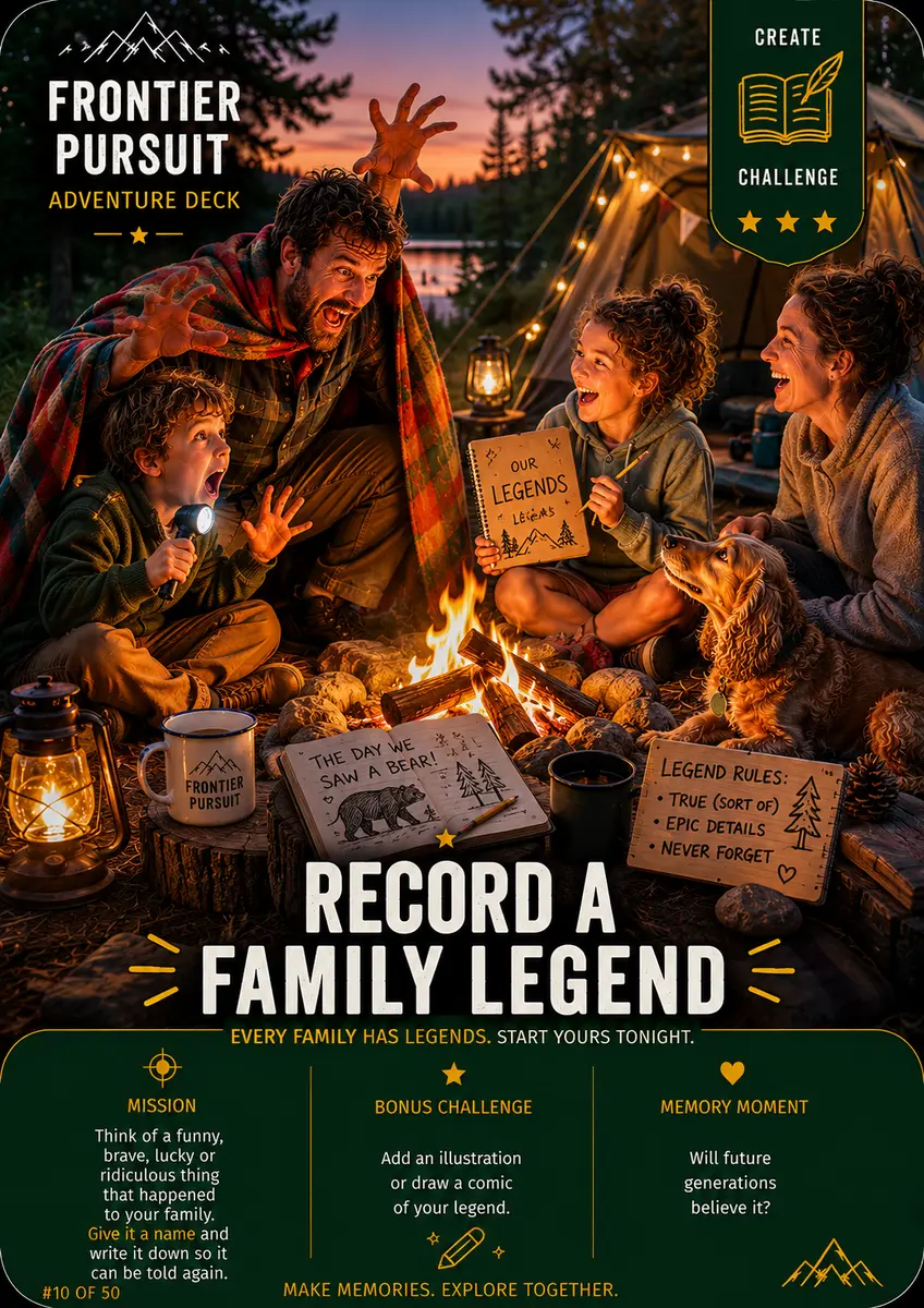 Record a Family Legend card
