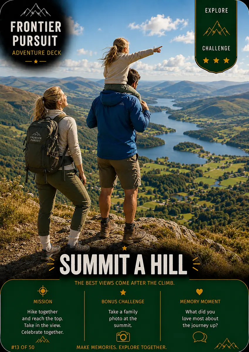 Summit a Hill adventure card