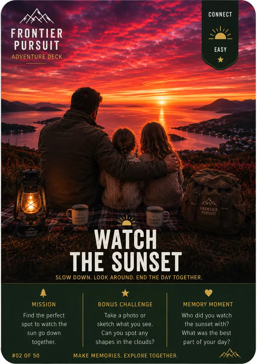Watch the Sunset card